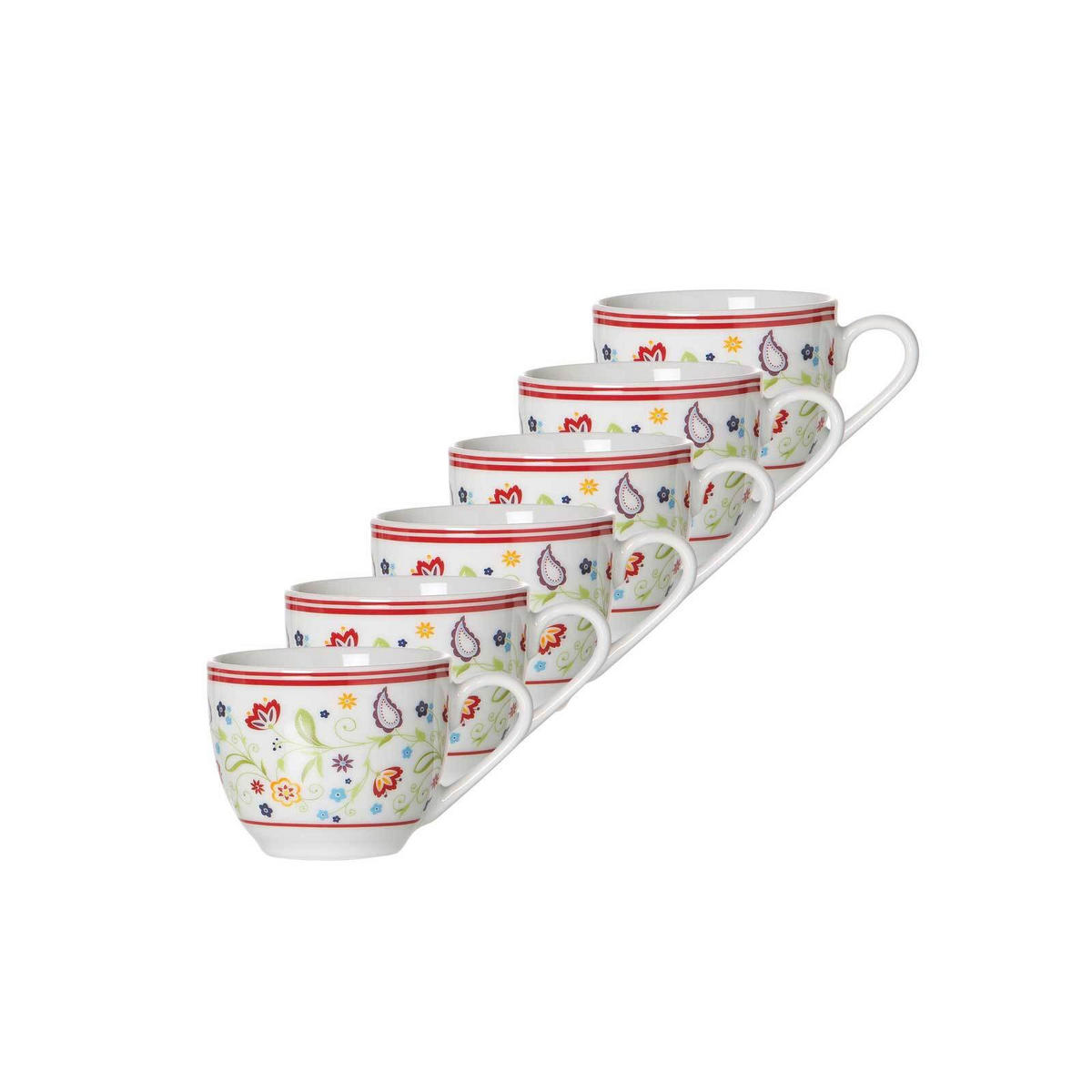 ESPRESSOTASSEN Shanti bunt 80 ml 6er Set - Multicolor, Keramik (0.08L) - Ritzenhoff Breker