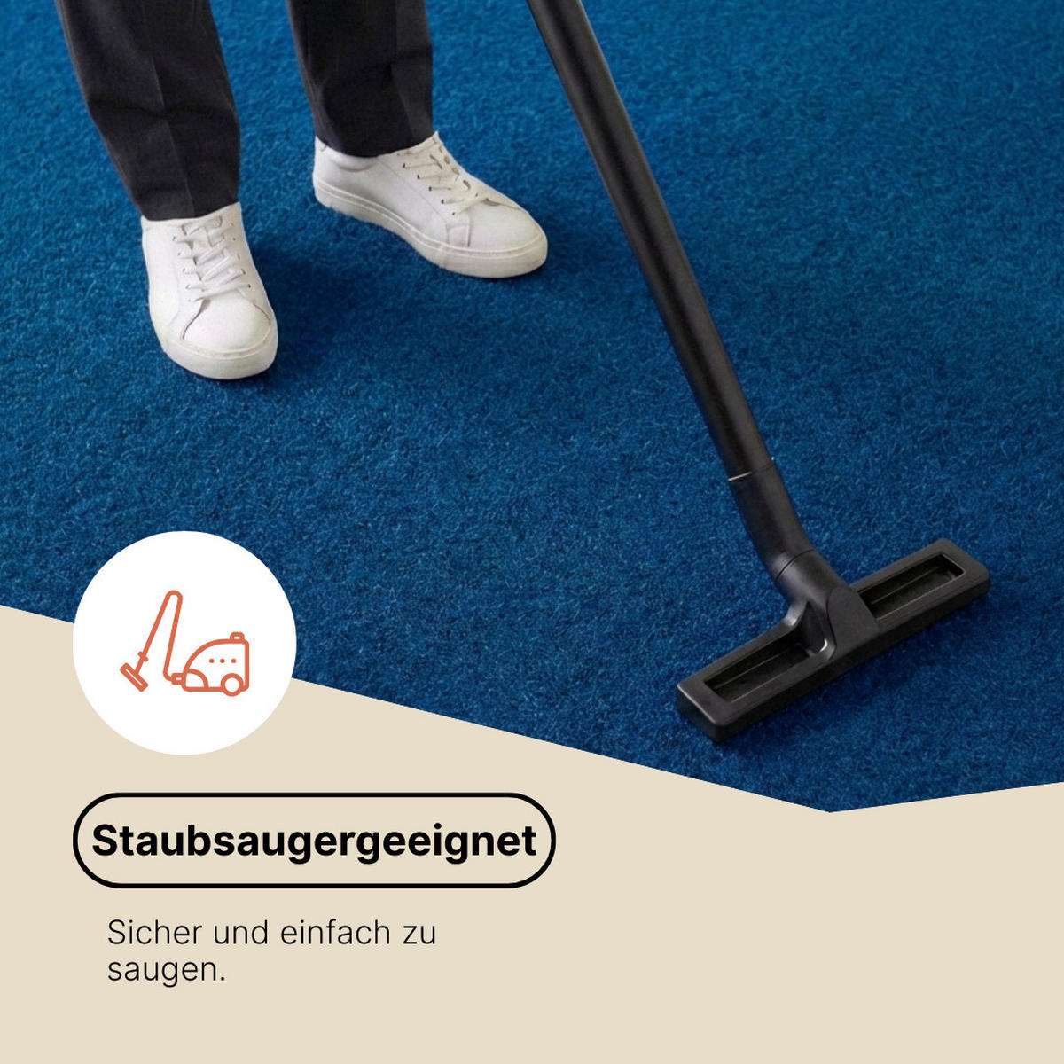 KUNSTRASEN Magic Forest 6,5 mm – Rasenteppich für Balkon, Terrasse & Garten, wetterfest 300/200 cm - Blau, Textil (300/200cm) - Tapiso