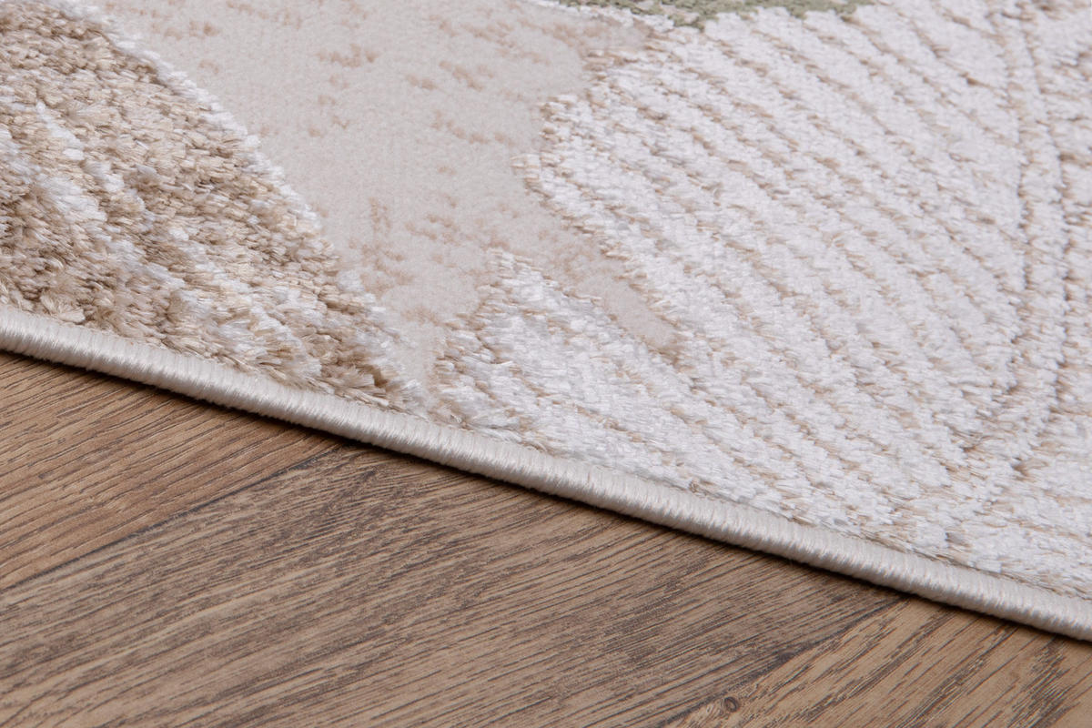 TEPPICH CRYSTAL Hellgrün 80/150 cm - Hellgrün, Textil (80/150cm) - Tapiso
