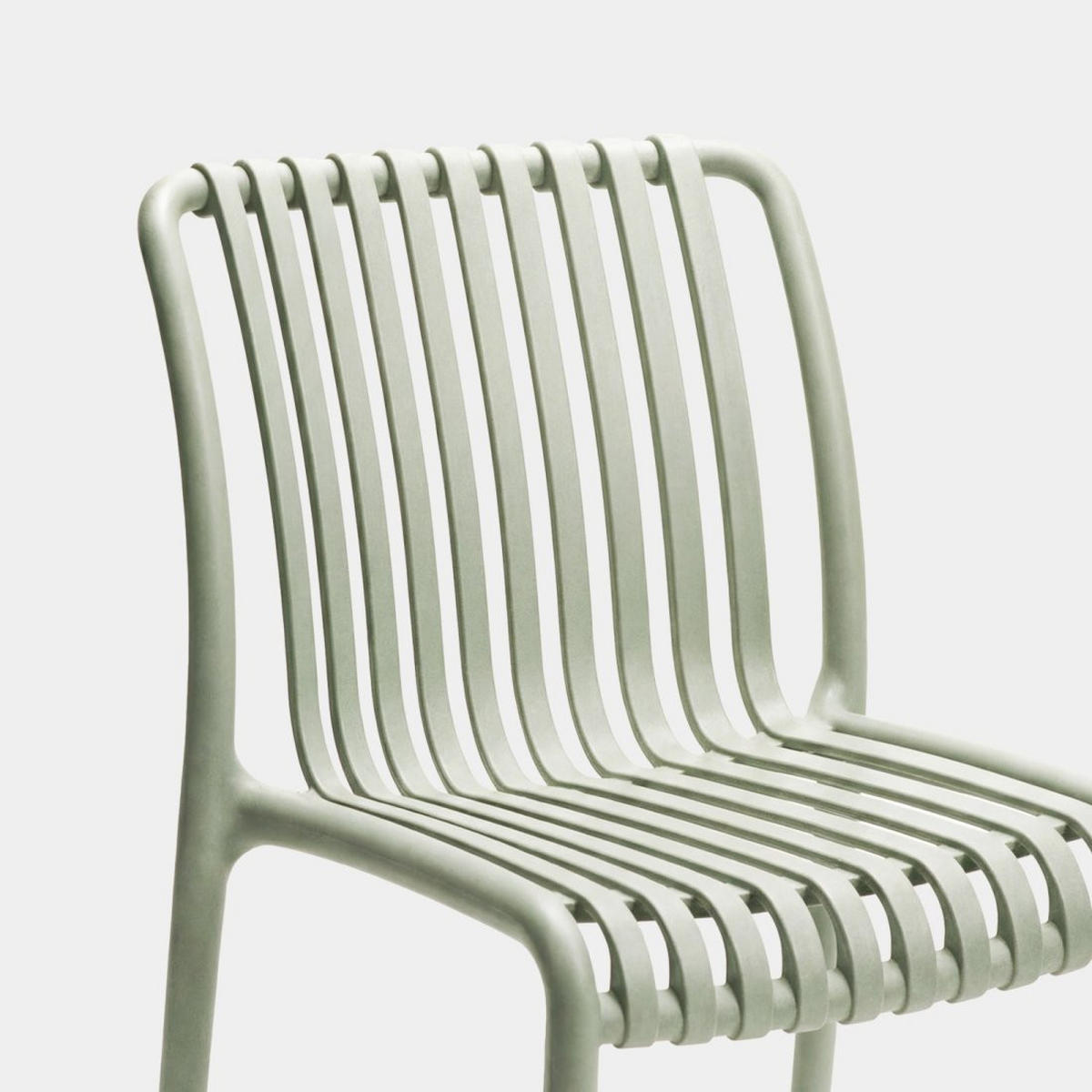 GARTENSTUHL Ollie Grün 45 cm x 78 cm 4er-Set - Grün, Kunststoff (45/78/62cm) - Klast Home