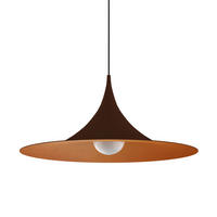 HÄNGELEUCHTE - Braun, Metall (57/57/27cm) - Lumicom