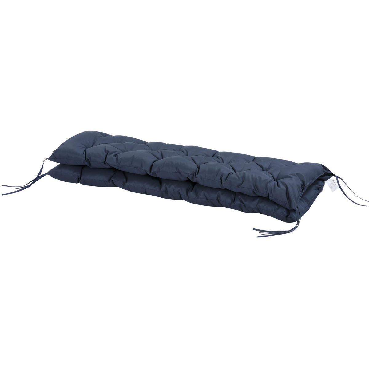 SITZKISSEN DE-16672 Blau - Blau, Textil (150/98/8cm) - ComfortXL