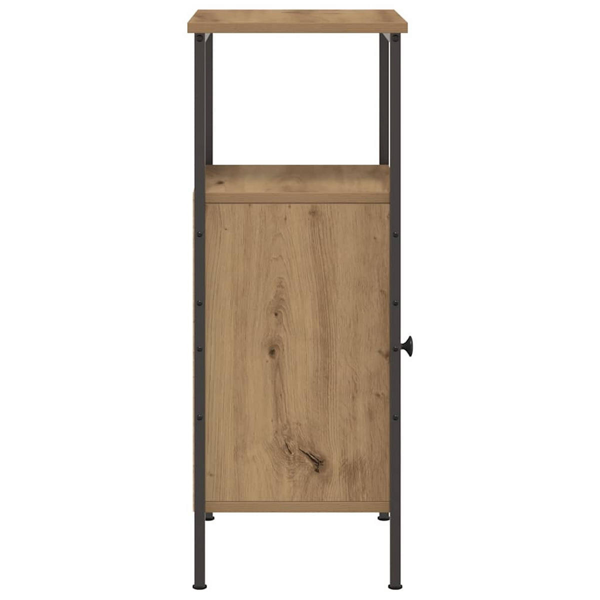 NACHTTISCH Artisan-Eiche 41/31/80 Cm Holzwerkstoff - Braun, Holzwerkstoff (31/80/41cm) - vidaXL