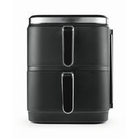 HEISSLUFTFRITTEUSE Kochwerk Schwarz max. 2800 Watt - Schwarz, Metall (38.7/30.3/31.9cm) - Sonstige