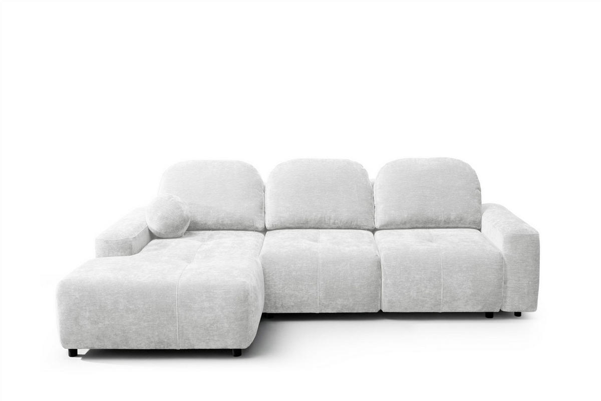 ECKSOFA Argos In Vibe - Hellgrau, Holzwerkstoff/Textil (170/267cm) - Fun Möbel