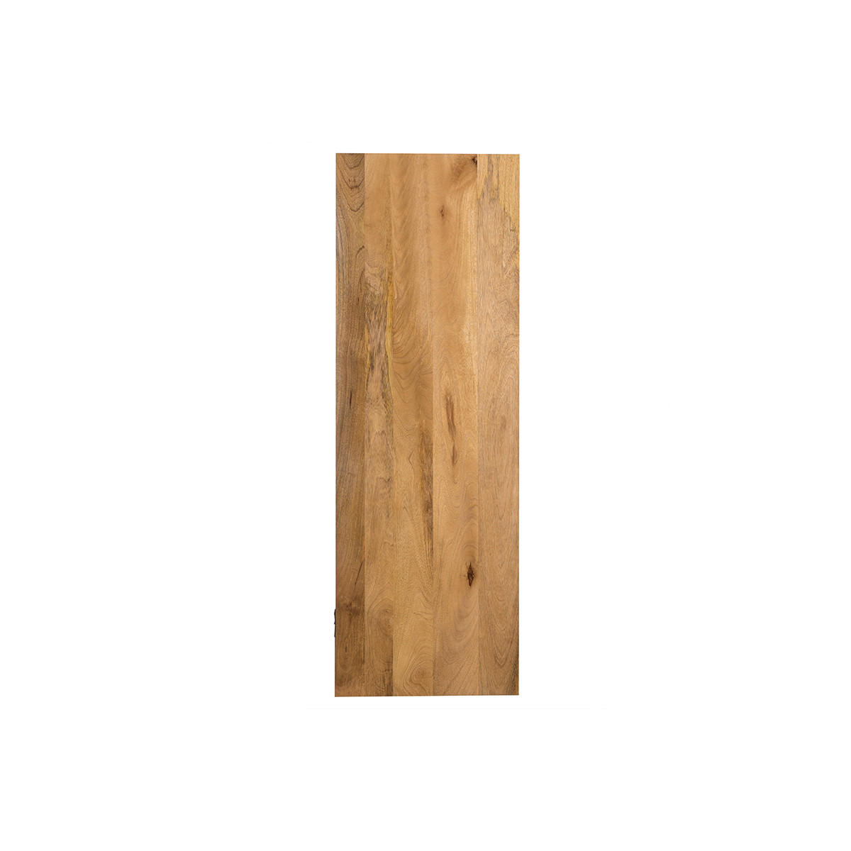 WANDREGAL Industrie-Stil Mangoholz YPSTER - Dunkelbraun, Holz (20/118/28cm) - Miliboo