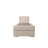 BOXBETT ZILANO 1 mit Matratze H3 und Topper 80x200 Cosmic 10 rechts - Beige, Holz/Textil (80/200cm) - Bedante