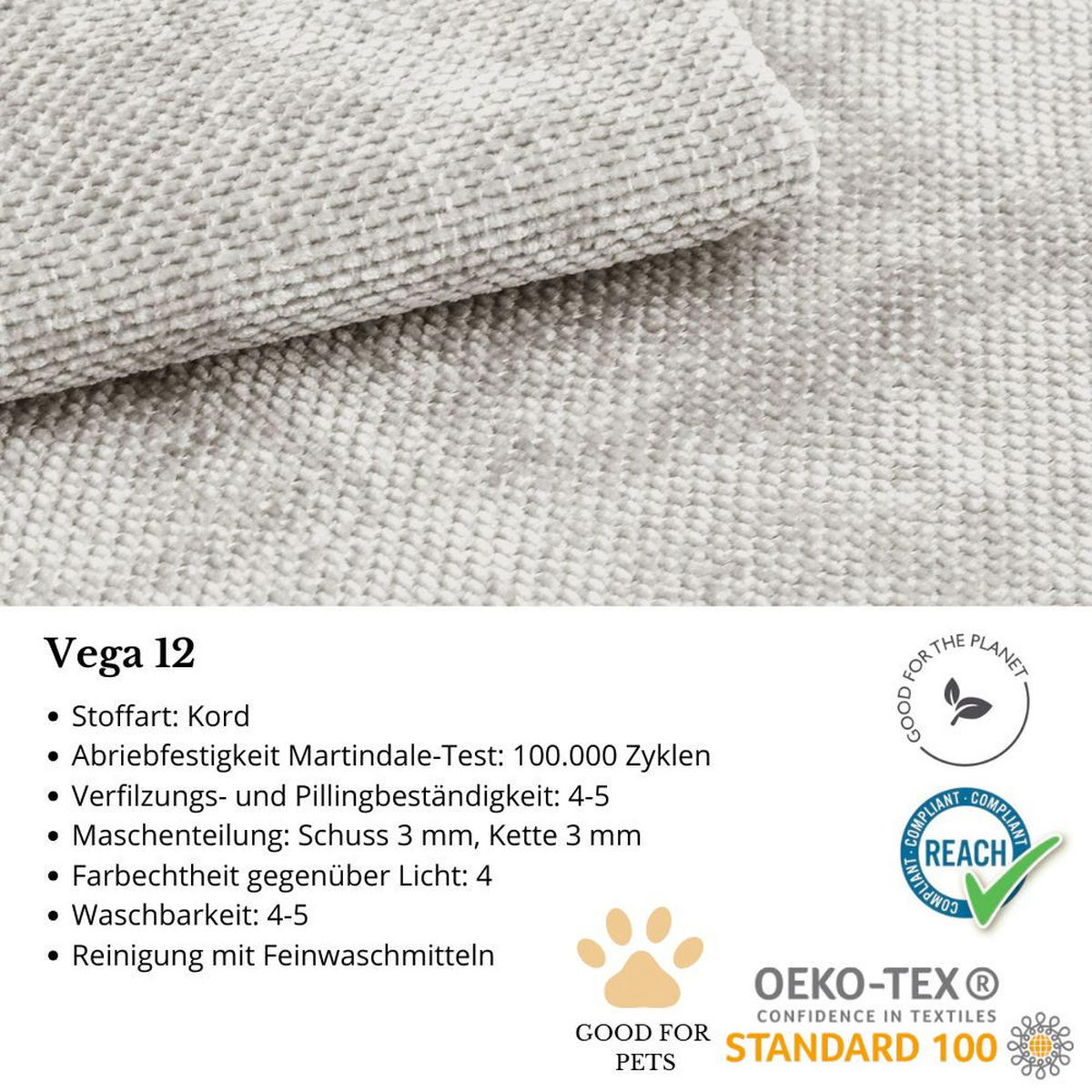 2-SITZER SOFA Volare hellgrau - Hellgrau/Schwarz, Textil/Metall (160/83/98cm) - Beautysofa