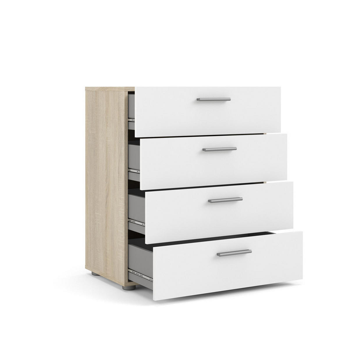 KOMMODE Eiche Dekor - Eiche Wotan, Holzwerkstoff (70/82/41cm) - ebuy24