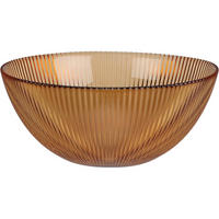 SCHALE Amber Ø 15 cm - Orange, Glas (15cm) - Home Styling Collection