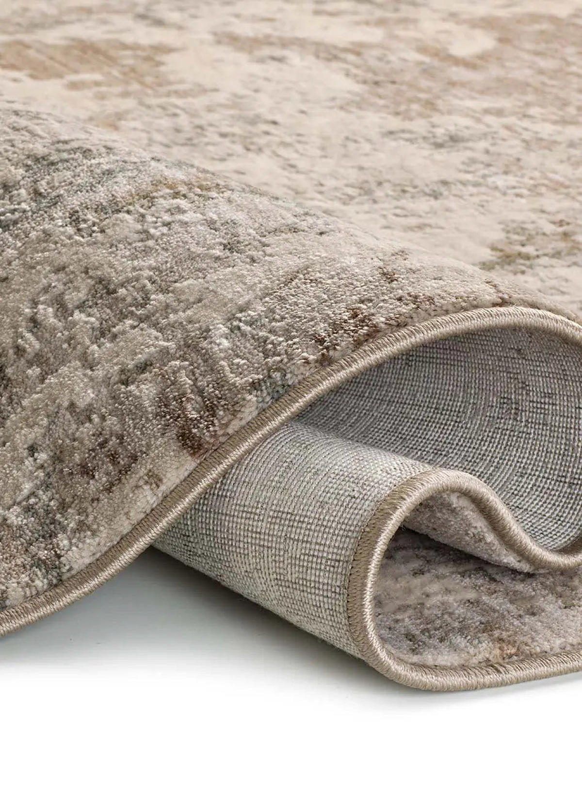KURZFLORTEPPICH Beige / Grün Ona 200/290 cm - Beige/Grün, Naturmaterialien/Textil (200/290cm) - Atticgo