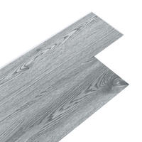 VINYLBODEN 5m²/36-TLG. selbstklebend PVC - Grau, Kunststoff (0.2/91.5/15.2cm) - Livingandhome