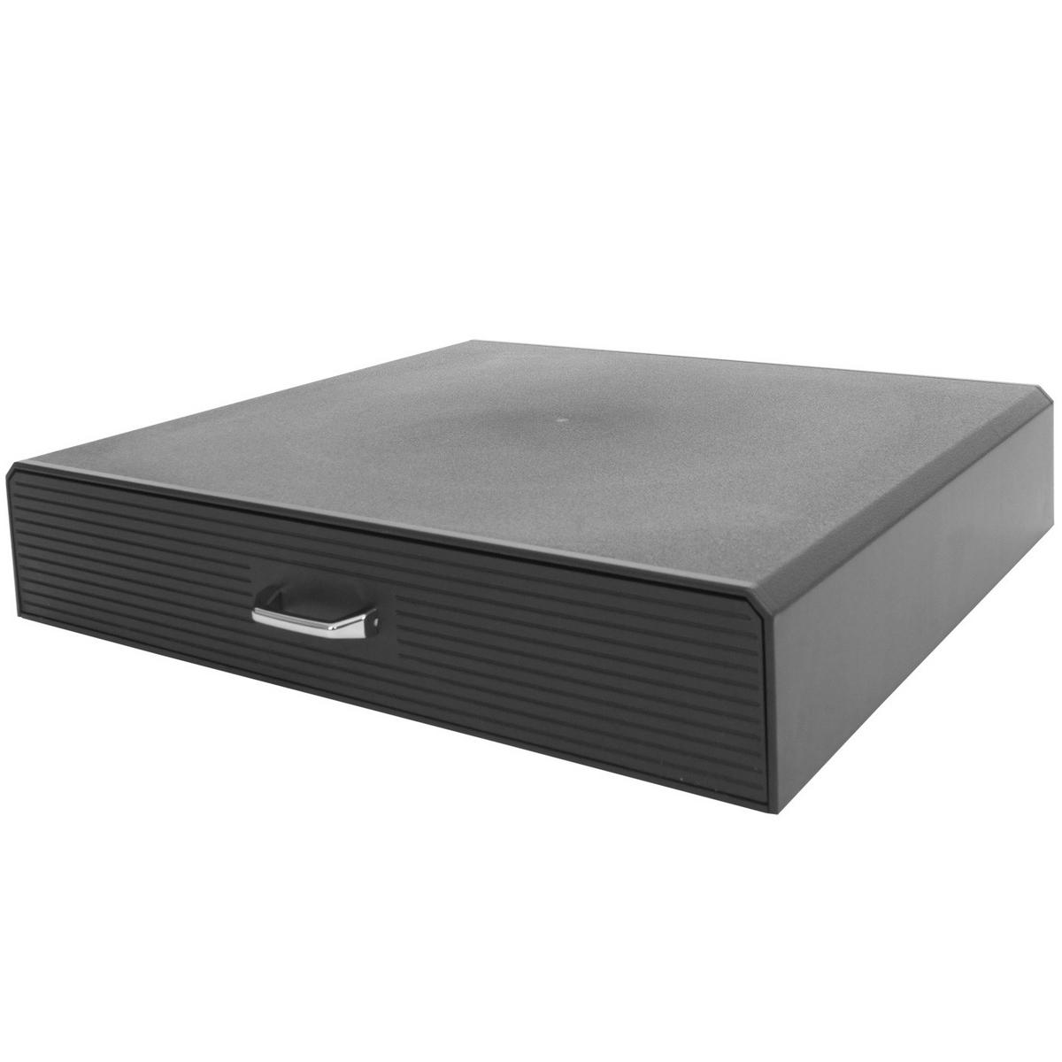 MONITORERHÖHUNG Schwarz - Schwarz, Kunststoff (31/34/7cm) - MCW