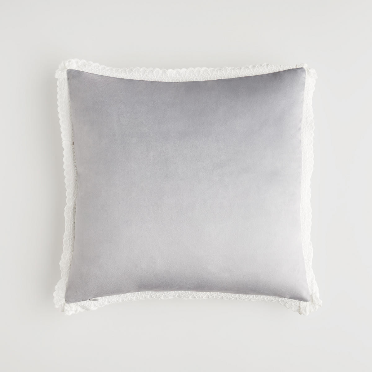 KISSENBEZUG Borrelio - Grau, Textil (45/45cm) - home&you