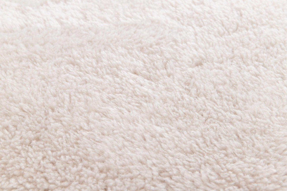 TEPPICH Shaggy ultraweich Wolloptik beige - Beige, Textil (160/230cm) - AFK Living