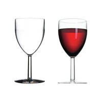 KUNSTSTOFF-ROTWEINGLÄSER transparent 300 ml 2er Set - Transparent, Kunststoff (0.3L) - Mepal