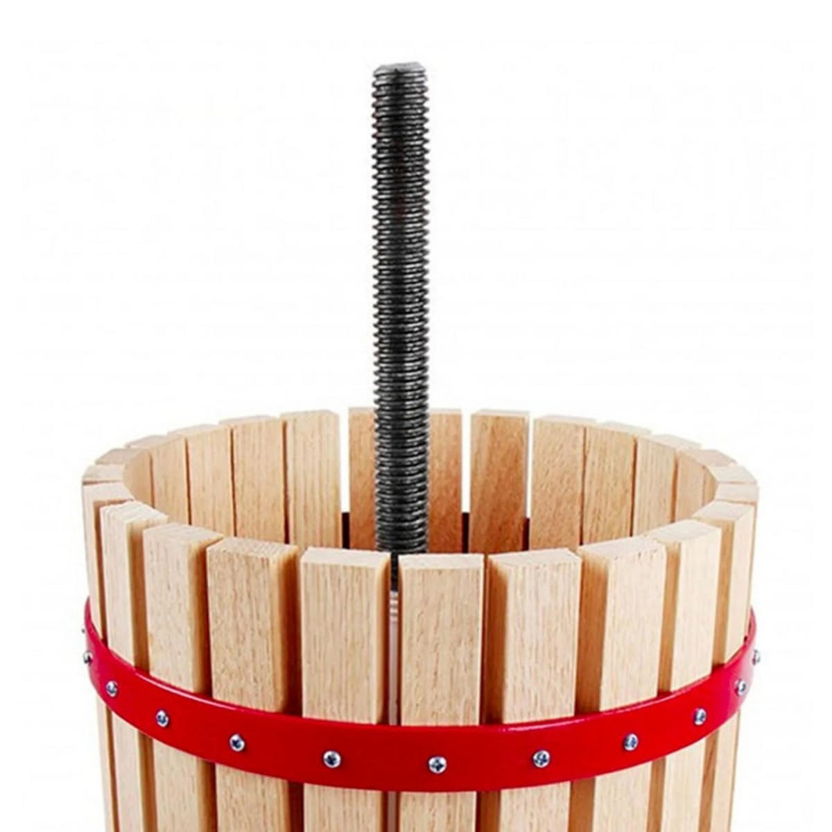 ENTSAFTER, 18L, aus Eichenholz, für Saft & Wein - Eichefarben, Holz (25/37/25cm) - ich-zapfe