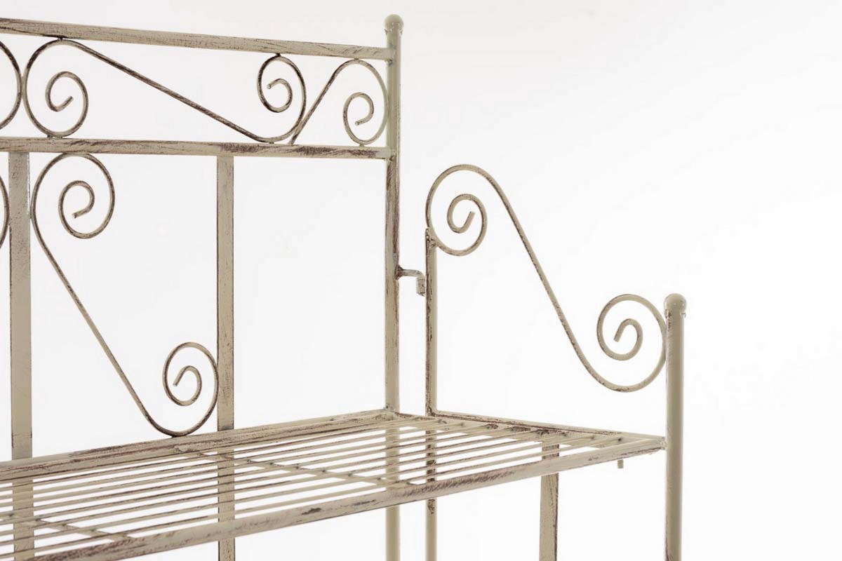 STANDREGAL Cio antik-creme - Naturfarben, Metall (74.5/173/34.5cm) - TPFGarden