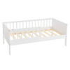 KINDERBETT 70x140 cm Weiß - Weiß, Holzwerkstoff - ML-DESIGN