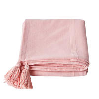 ÜBERWURF Rajput 225/255 cm, 100% Baumwolle - Rosa, Textil (225/255cm) - Homescapes