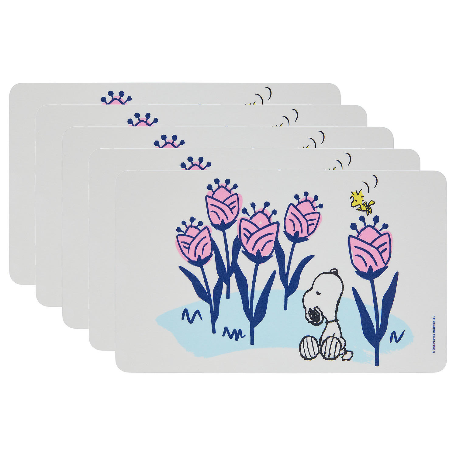 FRÜHSTÜCKSBRETTCHEN (5er Set) Peanuts - Multicolor, Kunststoff (14/23cm) - Butlers