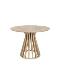 TISCH ELI - Holz - Natürliche - Naturfarben, Holz (110/110/76cm) - J-Line