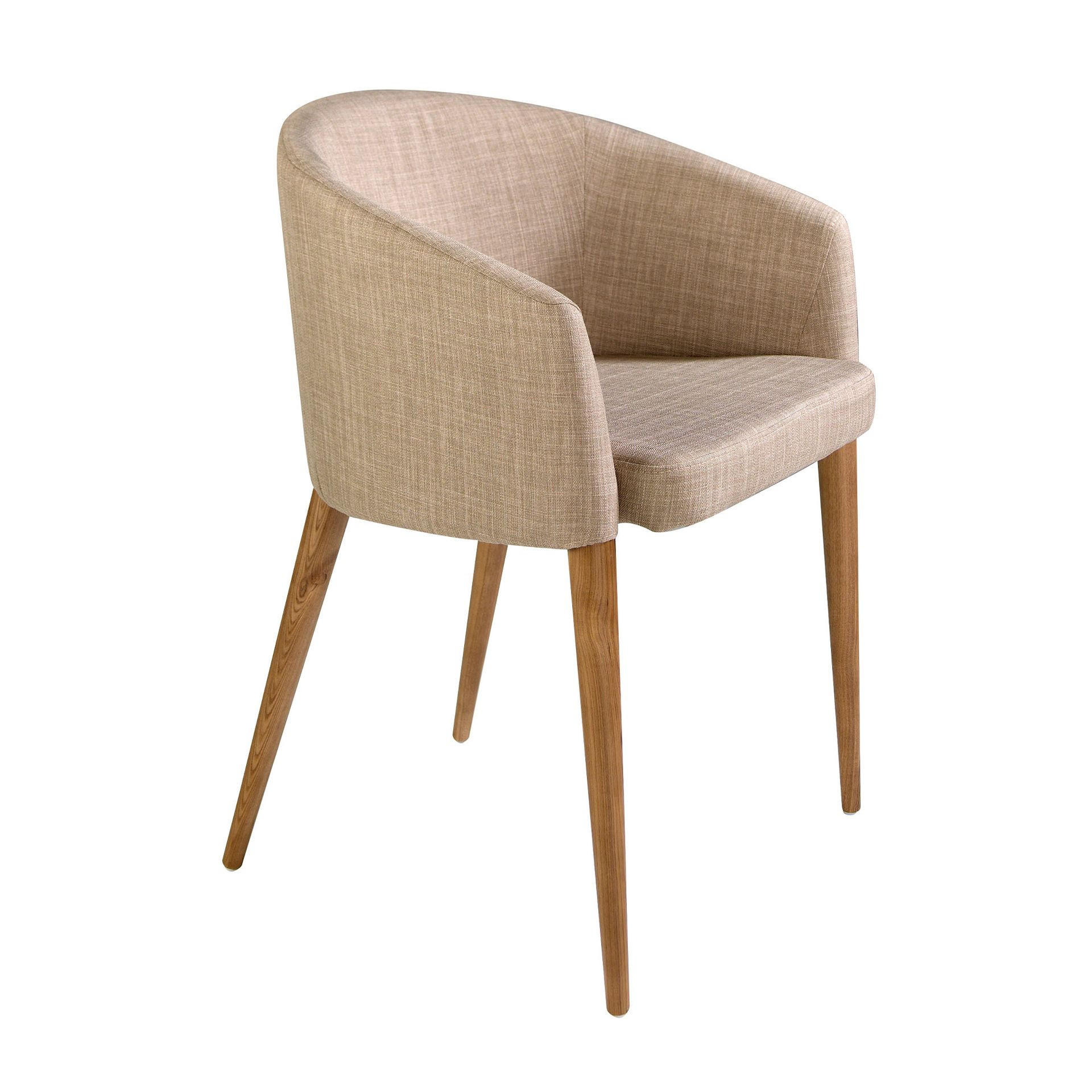 Angel Cerda Stuhl Beige 59x78x56 cm