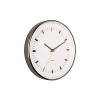 WANDUHR Arrow Batons Gun metal Ø35 cm - Braun, Metall (35/35/4.5cm) - Karlsson