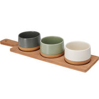 SNACKSCHALEN aus Keramik Voyo Mehrfarben 7,5/7,5/5 cm - Multicolor, Keramik (7.5/5/7.5cm) - Siaki