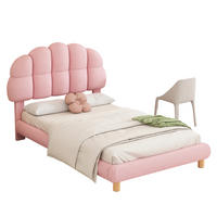 ČALÚNENÁ posteľ 90/200 cm, ružová, flís, drevený lamelový rošt - pink, drevo (90/200cm) - SHOPENTRA