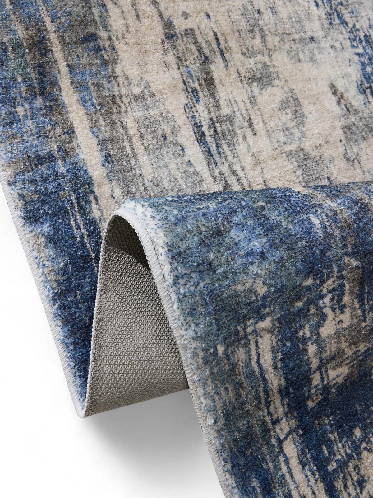 TEPPICH Mara Blau 160x230 cm - Blau, Textil (160/230cm) - benuta Pop