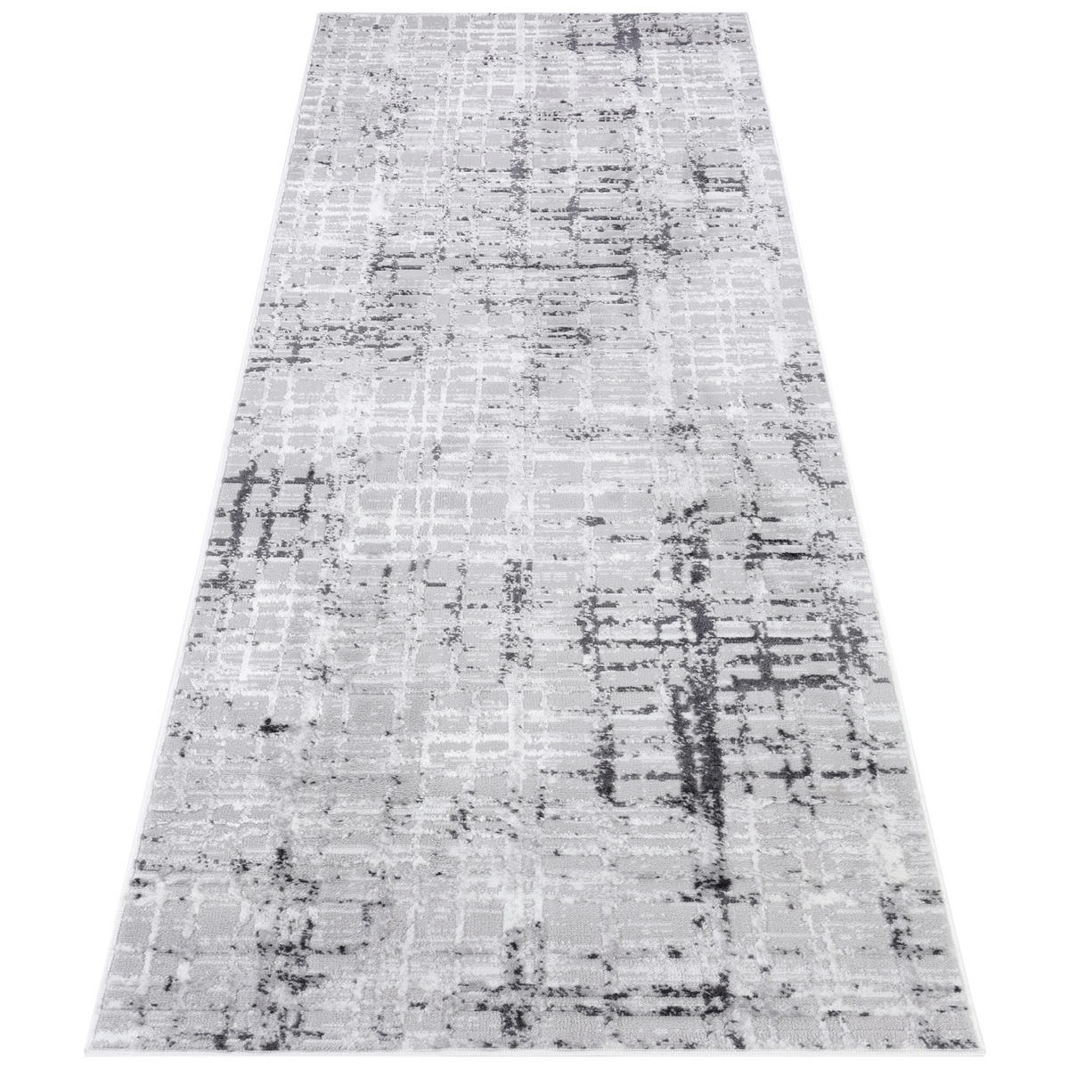 TEPPICHLÄUFER SKY hellgrau vintage 100/250 cm - Hellgrau, Textil (100/250cm) - Tapiso