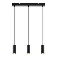 PENDELLEUCHTE Sebastian 45/5/10 cm - Schwarz, Metall (45/5/10cm) - ZMH