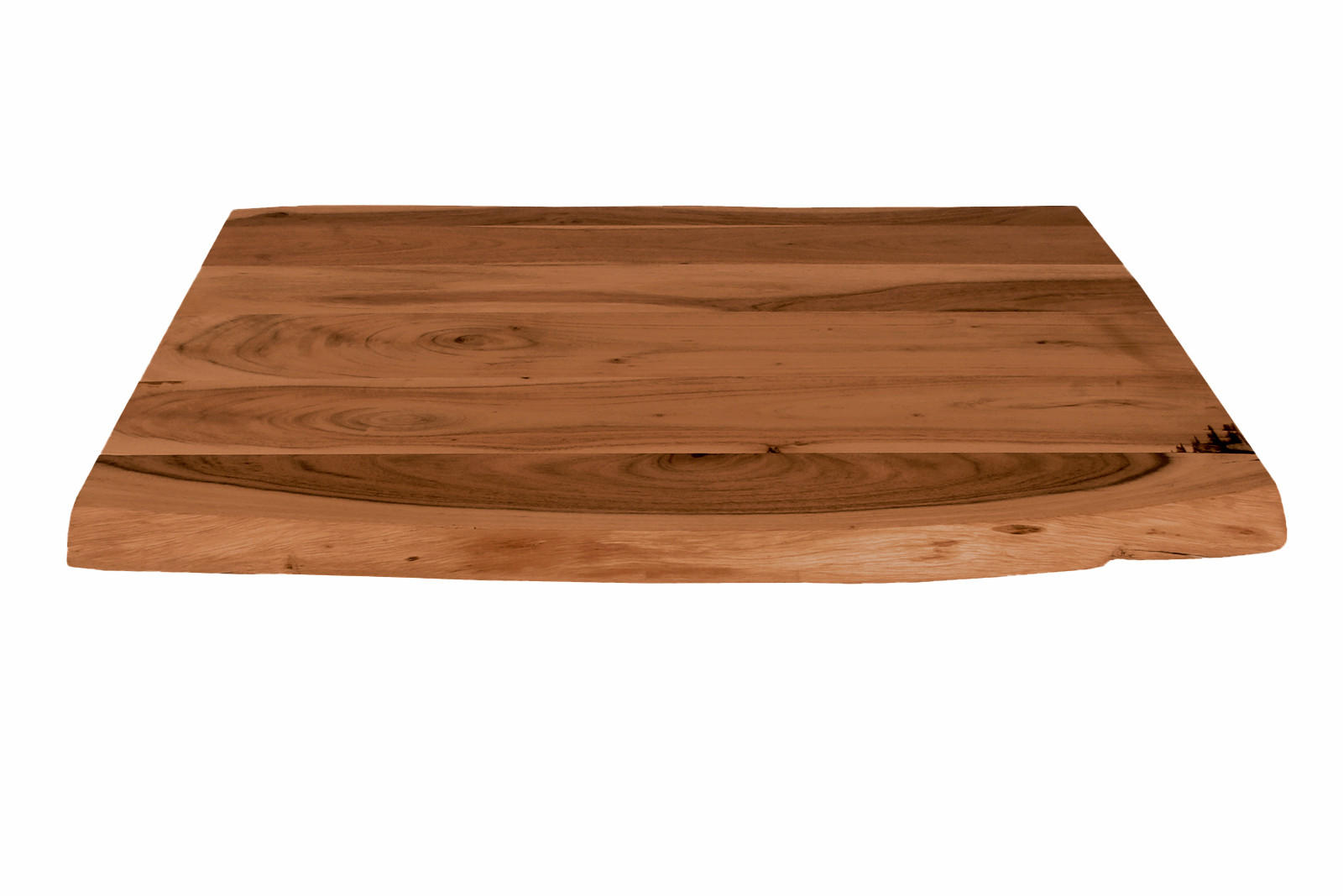 TISCHPLATTE CURT - Braun/Naturfarben, Akazienholz/Holz (60/60/3cm) - SAM