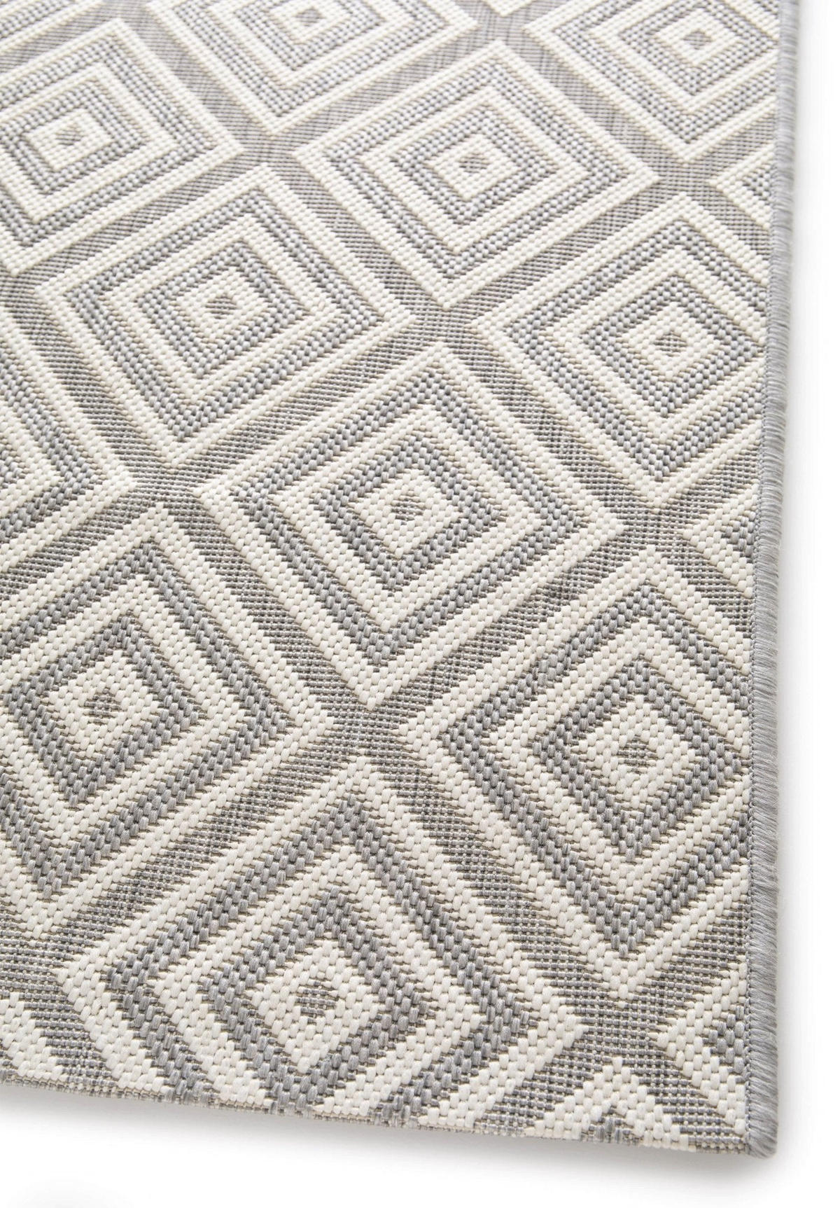 TEPPICH für Innen- und Außenbereiche grau - Grau, Textil (200/290cm) - AFK Living