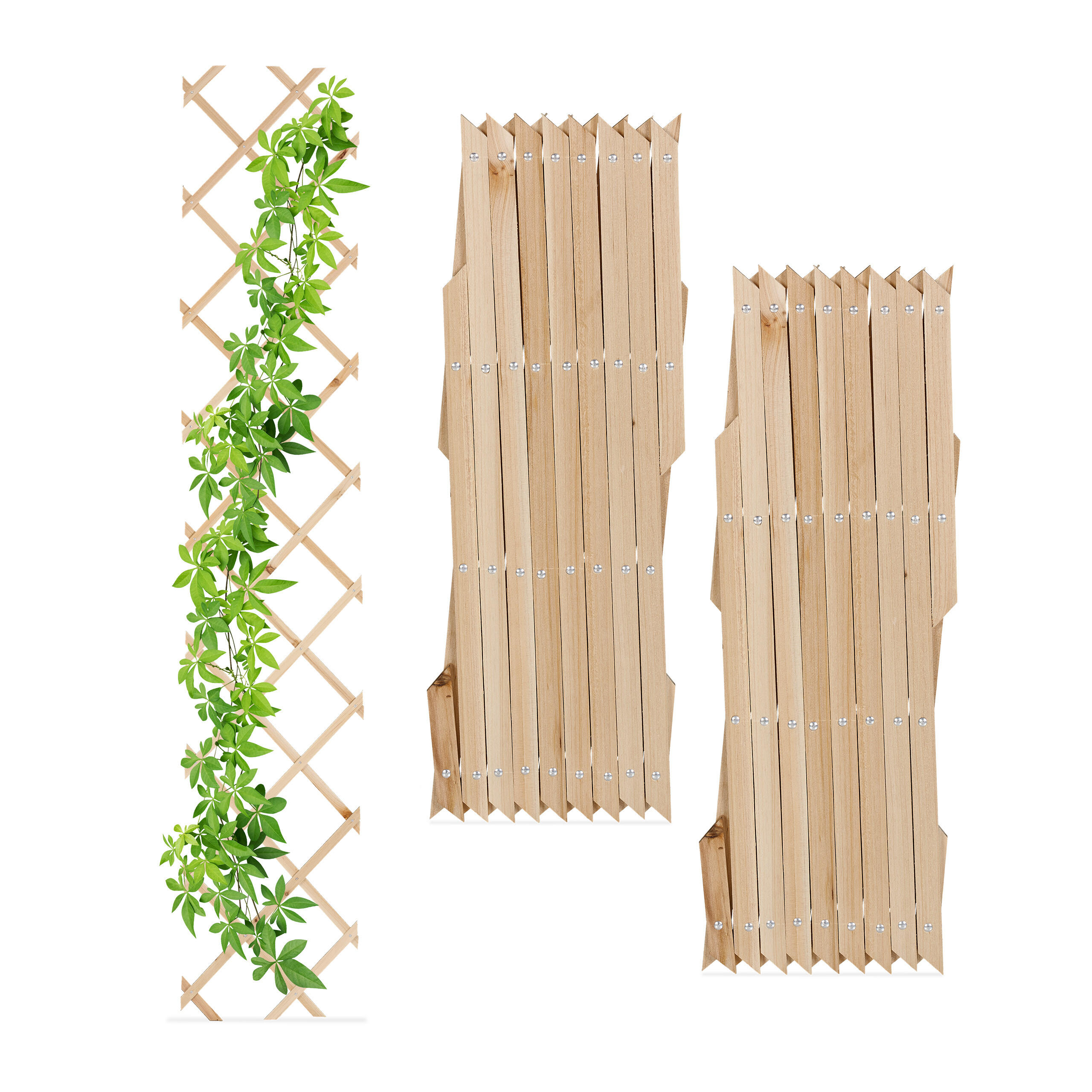 SPALIER Natur set-3 extensibil 180 cm