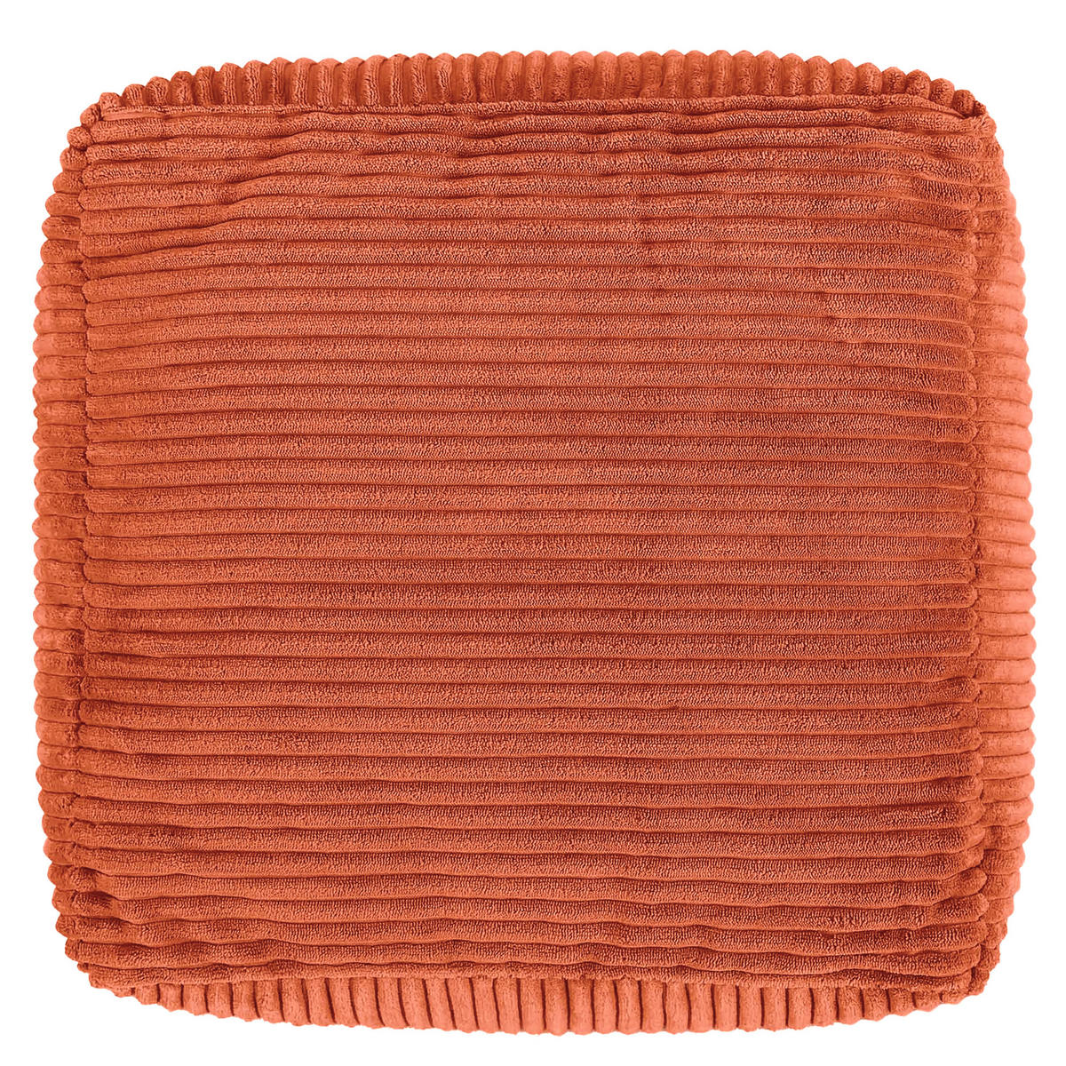 SITZPOUF Amara - Terracotta, Textil (42/24/42cm) - icon