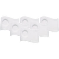 CAFÉ AU LAIT UNTERTELLER NewWave Caffè weiß 22 x 17 cm 6er Set - Weiß, Keramik (1cm) - Villeroy & Boch