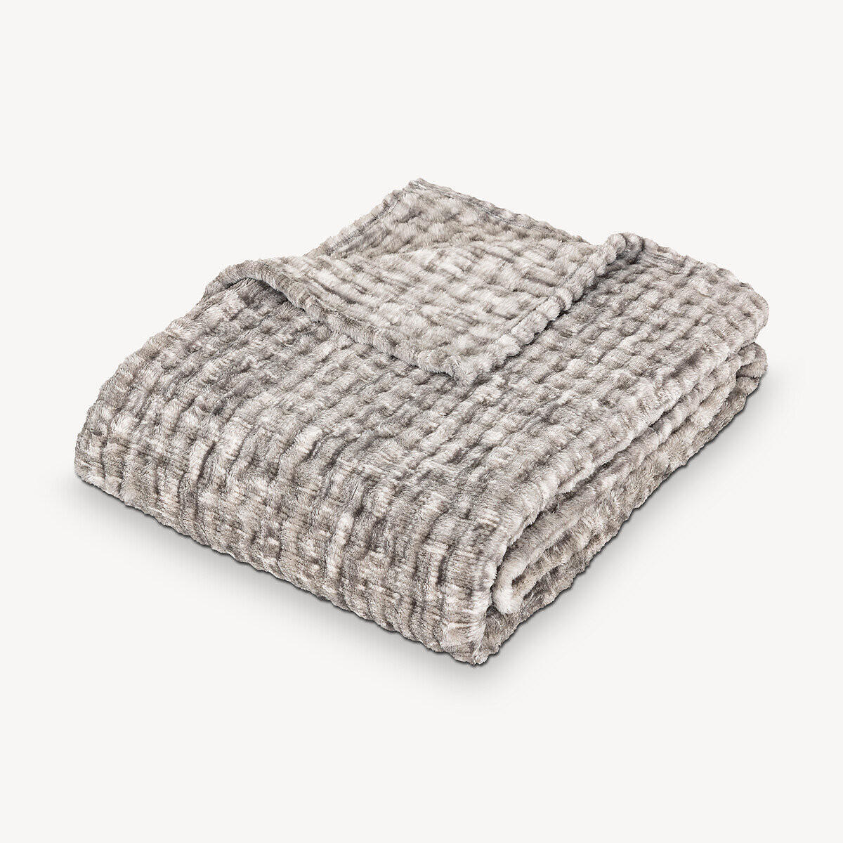 FLEECEDECKE Flan 125/150 cm - Grau, Textil (1/125cm) - Atmosphera Createur d´interieur