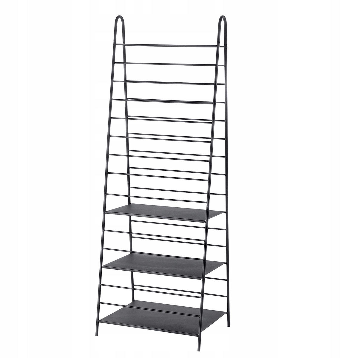 RANKGITTERLEITER, 60 x 172 cm, Schwarz - Schwarz, Metall (49/172cm) - KADAX