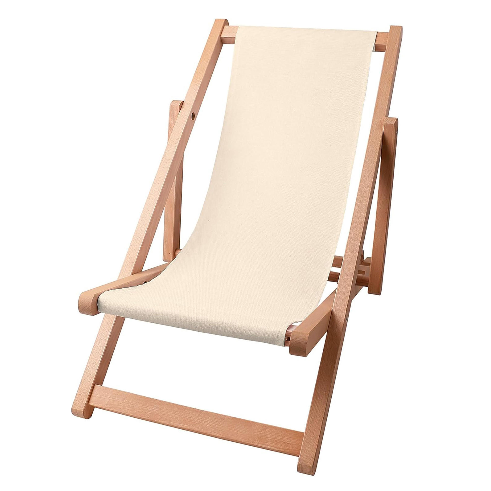Dreamroots Liegestuhl Creme 36x59x90 cm