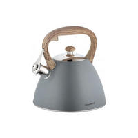 WASSERKESSEL Grau 25.5/22.5/24 cm KB7297 - Grau, Metall (25.5cm) - Klausberg 