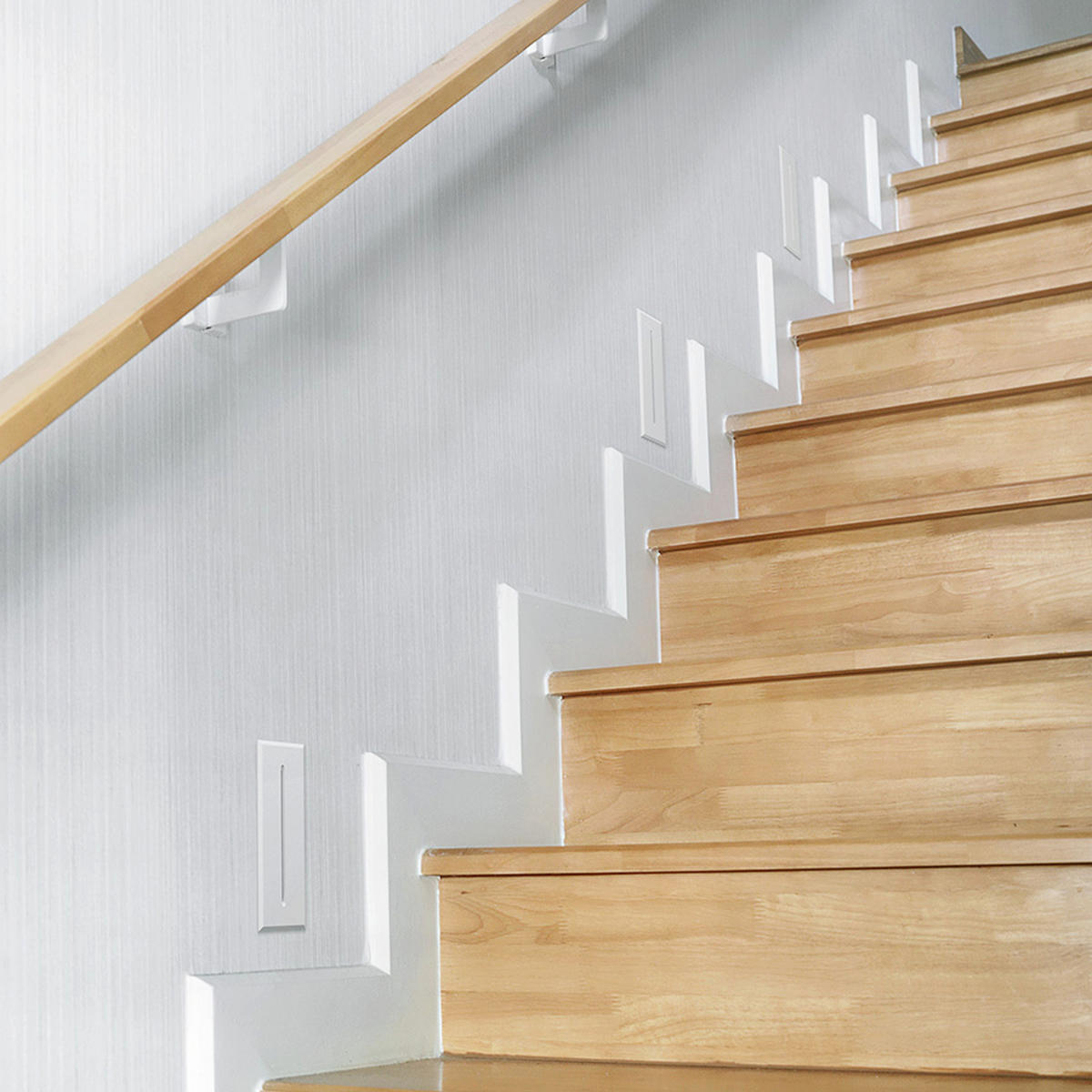 AUSSENLEUCHTE SEGNO Weiß 3 W IP54 - Weiß, Metall (65/65/17cm) - Rendl