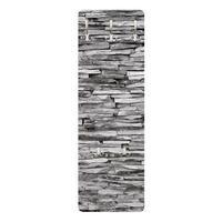 WANDGARDEROBE - Arizona Stonewall 34/105 cm - Grau, Holzwerkstoff (34/105/1.6cm) - Bilderwelten