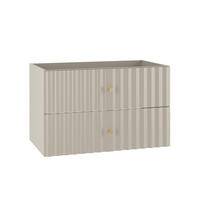 WASCHTISCHUNTERSCHRANK 80cm Izae Kaschmir - Beige, Holzwerkstoff (80/50/45.8cm) - Petits-meubles