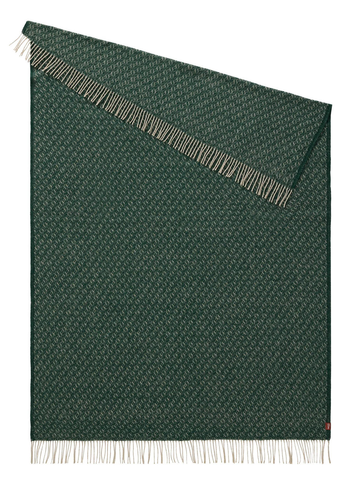 DECKE Liana Grün 130/180 cm - Grün, Textil (130/180cm) - benuta