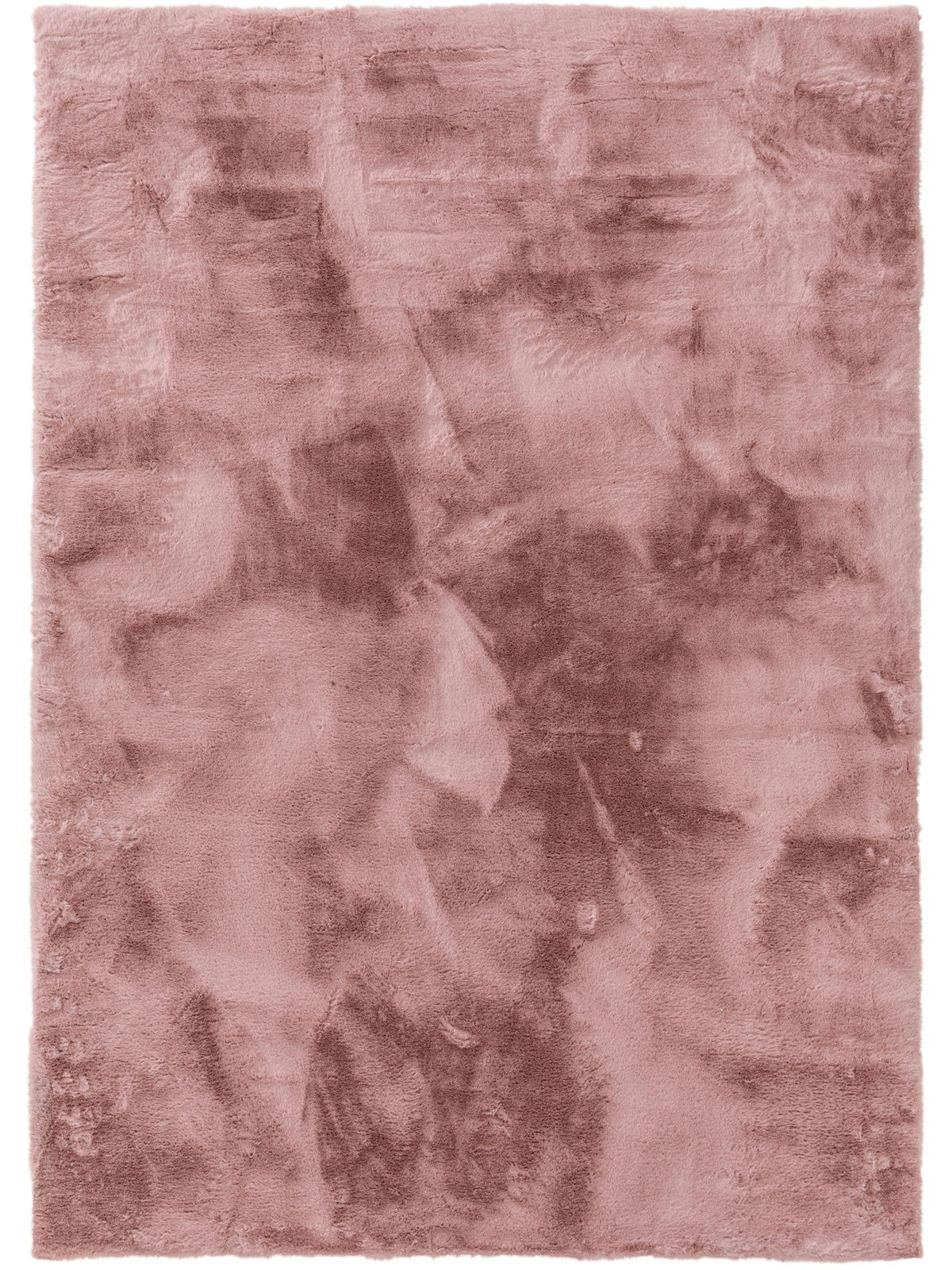 KUNSTFELL-TEPPICH Dave Rosa 200x300 cm - Rosa, Textil (200/300cm) - benuta Nest