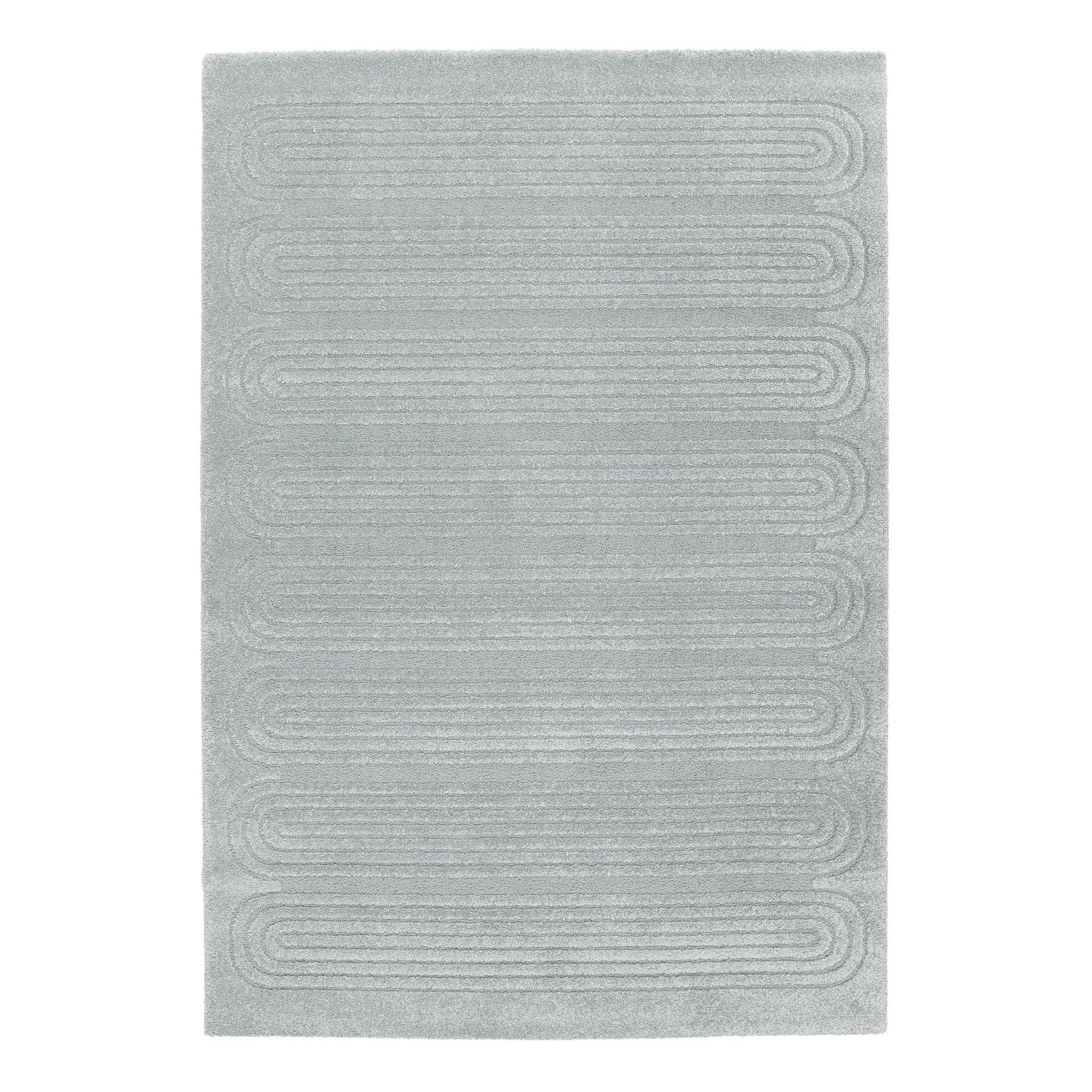 TEPPICH sehr weich mit Relief-Effekt blau - Blau, Textil (200/290cm) - AFK Living