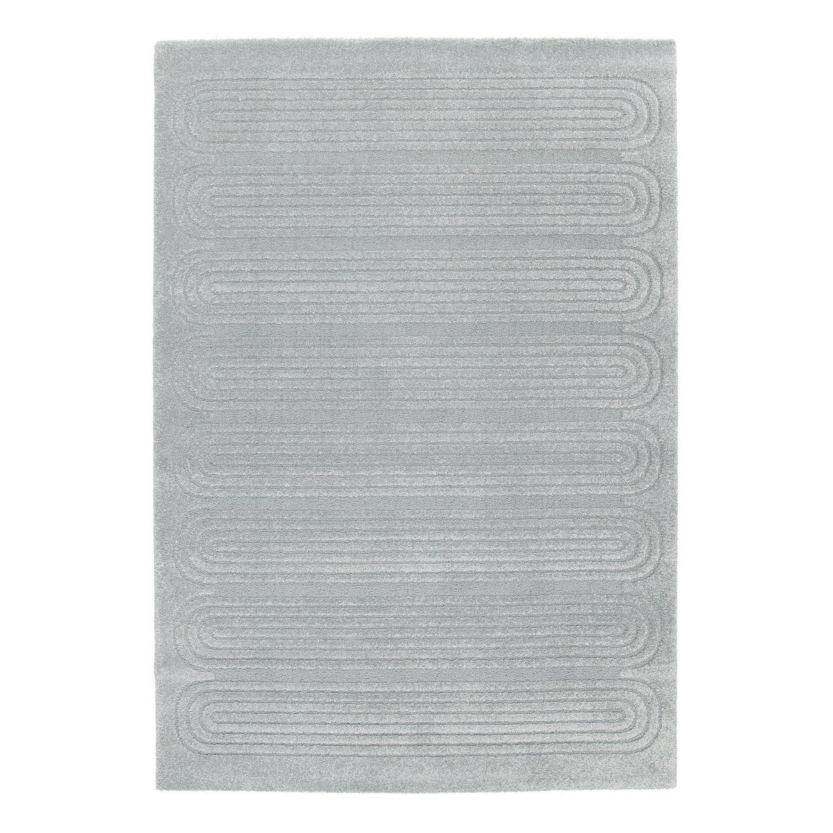 TEPPICH sehr weich mit Relief-Effekt blau - Blau, Textil (200/290cm) - AFK Living