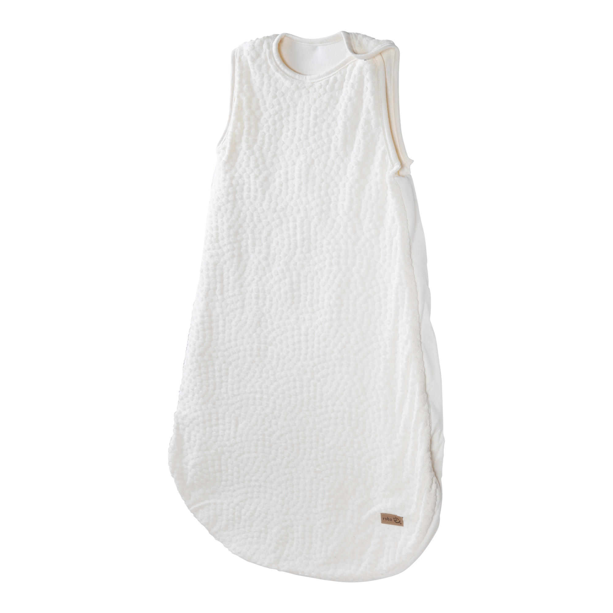 BABYSCHLAFSACK 90 cm Seashells oyster - Weiß, Textil (50/90cm) - Roba